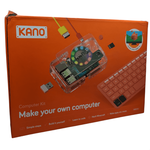 Kano Make Your Own Computer Kit Ages 6  Learn to Code *Imperfect Box*