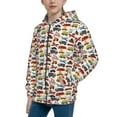 thumbnail image 2 of Rocae Transport for Zip Up Hoodies for Teen Sweatshirt with Hood-Medium, 2 of 6