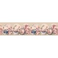 thumbnail image 5 of Dundee Deco's Peel and Stick Wallpaper Border - Country Blue Red White Tea Set Wall Border Retro Design, 15 ft x 7 in, Self Adhesive, 5 of 6