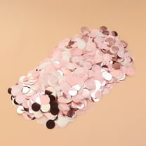 Raindrops Wedding Confetti Decoration Pink Round 60g 6000Pcs