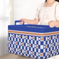 thumbnail image 1 of Xihbxyly Bolsas para Guardar Ropa, Organizador Plegable de Gran Capacidad, Asas Suaves Reforzadas, Diseño Compacto, Multifuncional para Dormitorio y Armario, 3 Tamaños Disponibles, Capacidad de 30 L, 1 of 4