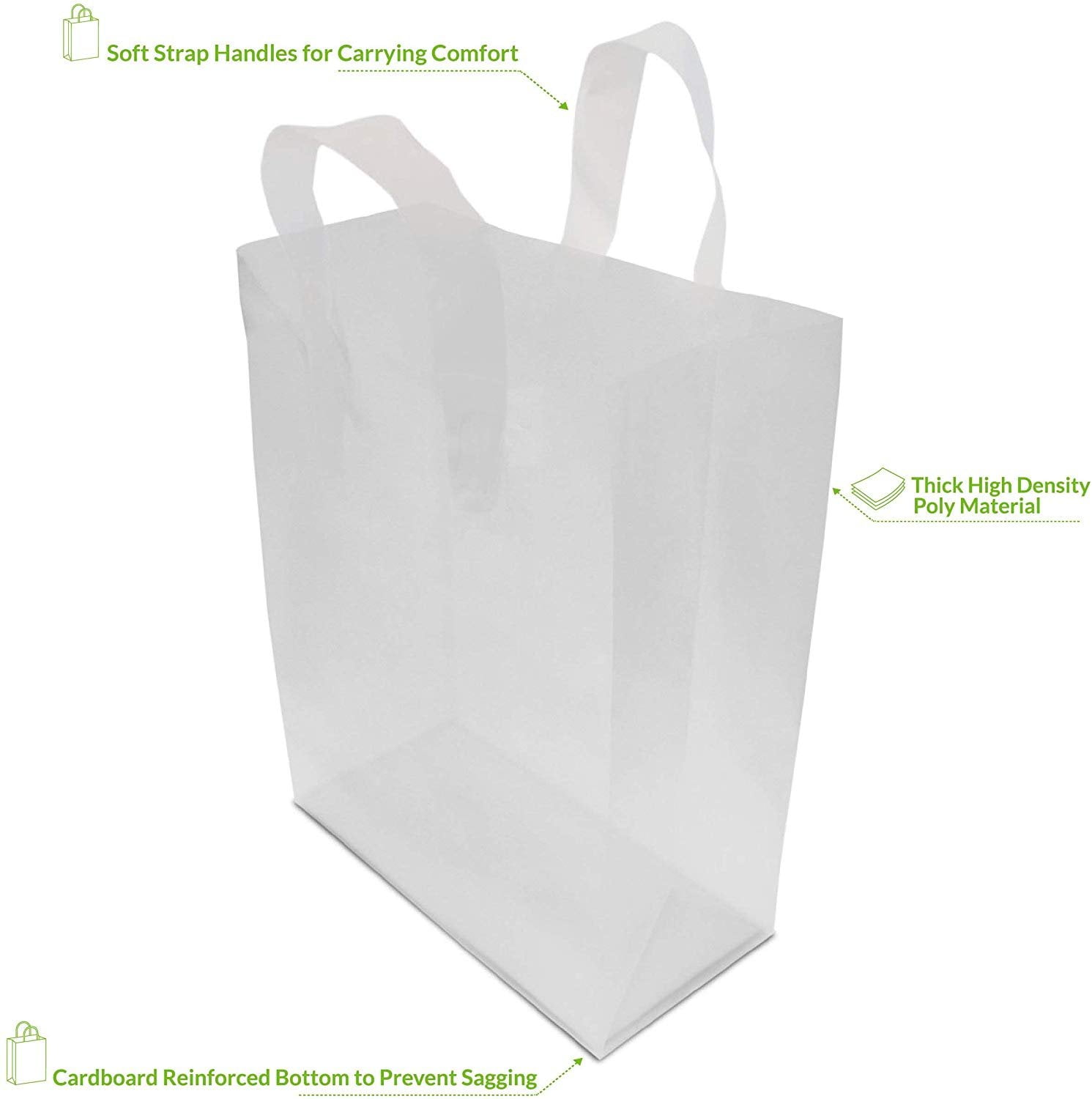 clear carry bag with handles