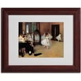 thumbnail image 2 of Trademark Fine Art "The School of Dance 1871" Canvas Art by Edgar Degas, Wood Frame, 2 of 3