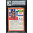 thumbnail image 2 of Frank Thomas Autographed 1990 Score Traded Rookie Card #86T Chicago White Sox Auto Grade Gem Mint 10 Beckett BAS 216710, 2 of 2