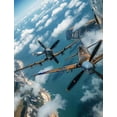 thumbnail image 1 of Aircraft 1000 Pieces Puzzle for Adults Educational Intellectual Jigsaw Puzzle Transportation puzzles for adults Fun Game, 1 of 5