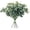 Style 2, variant on Bulk Artificial Eucalyptus Leaf Stems, Fabric Faux Silver Dollar Eucalyptus Bundle, Bendable Fake Greenery Sprigs, for Home Vase Decor Wedding Bouquet Floral Arrangement DIY Crafts