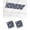 Navy, Indigo, White, variant on 1 Pack Fluorescent Light Cover for Ceiling Lights, Dark Blue Starfish Coastal Magnetic Classroom Light Filters 4x2 Feet, Summer Beach Nautical Sea Ocean Decorative Ceiling Shade Panel for Office