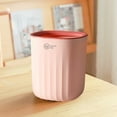 thumbnail image 4 of Chmadoxn Bathroom Trash Can, Plastic Rectangular Garbage Can for Kitchen, Bedroom, Living Room, Small Indoor Waste Basket, 4 of 8