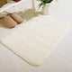 thumbnail image 1 of Xihbxyly Alfombra de Baño Decorativa de Espuma Viscoelástica Suave y Absorbente, Lavable a Máquina, Base Antideslizante, Cómoda Decoración para Baño y Dormitorio, Secado a Baja Temperatura, 40 X 60 C, 1 of 3