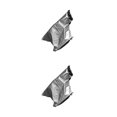 thumbnail image 4 of Inteprter Cubierta antipolvo para telescopio astronómico, protección solar portátil, impermeable, plegable, parasol para observación, 100*75 CM, plata 2piezas, 4 of 6