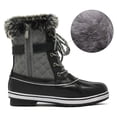 thumbnail image 2 of Dream Pairs Botas de nieve de invierno impermeables a media pantorrilla para mujer RIVER_3 Dream Pairs RIVER_3, 2 of 6
