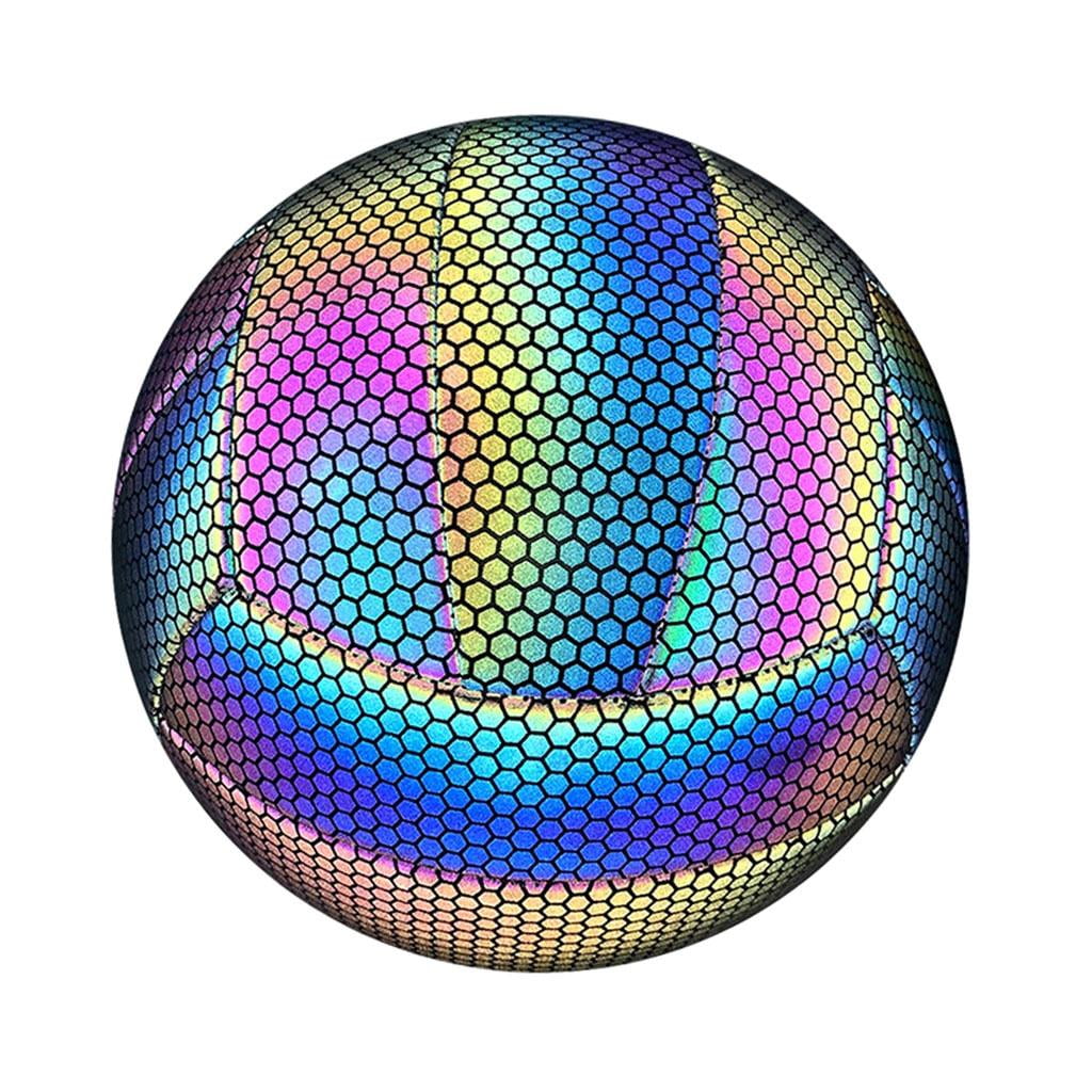 Glowing Reflective Volleyball Night Game Equipment for Sports Training Gym