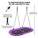 thumbnail image 3 of Columpio Ovalado Costway para Árbol Altura Regulable Violeta 150 x 80 cm, 3 of 10