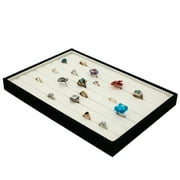 Stackable Tray 7 Slots Ring Earring Showcase Display Organizer