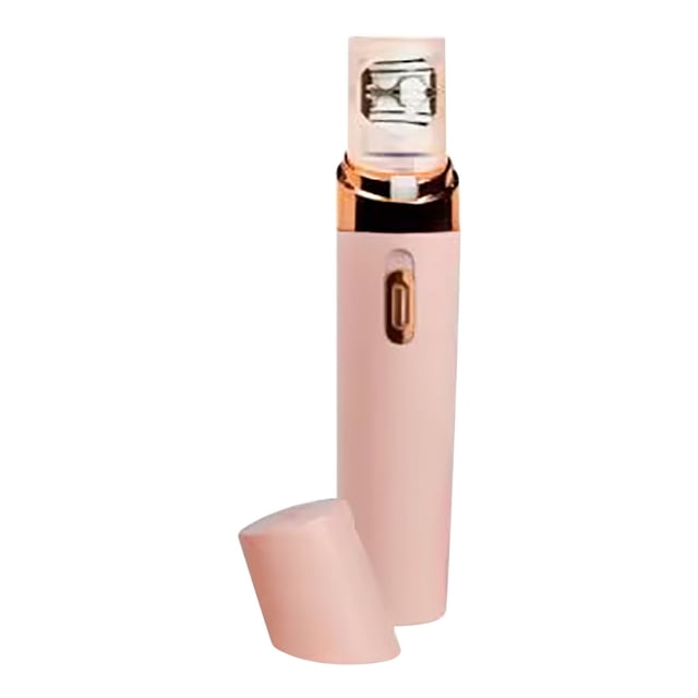 FSTDelivery Épilateur de Rouge à Lèvres, Épilation du Visage pour Femmes, Mini Rasoir Électrique Portable pour Lèvres, Menton, Aisselles, Fuzz Pêche, Doigts, Cou, Joues et Rechargeable par USB