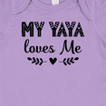 thumbnail image 4 of Inktastic My Yaya Loves Me Grandchild Girls Baby Bodysuit, 4 of 5