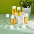 thumbnail image 5 of 60Pcs 10ml/0.34oz Small Liquid Sample Vials Clear Glass Vials with White Screw Caps Empty Leak-Proof Glass Vial for Preservation Storage Collection, 5 of 6