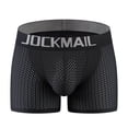 thumbnail image 4 of Mens Boxer Briefs with Hip Pad Mesh Butt Padded Bottoms Breathable Underwear Butt Enhancer Underpants Enhancing Buttocks Male Underpants 2026 Summer Outfits, 4 of 9