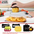 thumbnail image 4 of Professional Compact Vegetable Chopper, Veggie Chopper, Chopper Vegetable Cutter, Veggie Chopper with Container, Mandoline Slicer Dicer 9 Inserts, 4 of 7