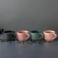thumbnail image 3 of Thyme & Table 4 Pack Stacking Mugs, Reactive Mix of Colors 11.1 fl oz, Stoneware, 3 of 5