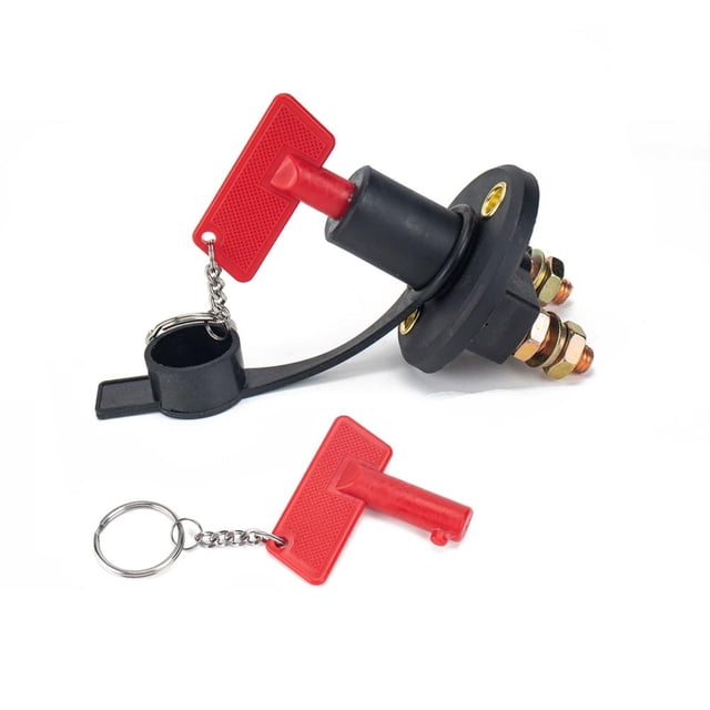 Interruptor De Alimentación De Batería De Coche De 200A, Interruptores Giratorios, Interruptor De Corte De Aislador De Batería De Coche Resistente Y Duradero Para Coches, Camiones Y Yates Noticed VI012377-02