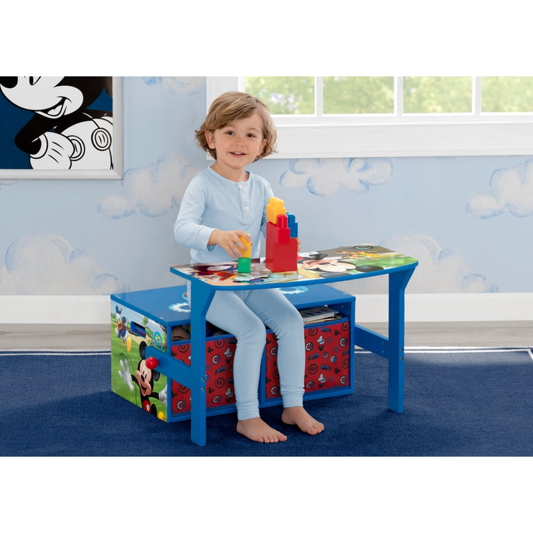 Disney Mickey Mouse 2-in-1 Activity Bench and Desk photo 3