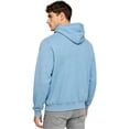 thumbnail image 3 of Hansber Men Kangaroo Hoodie for Dad and Baby Cozy Fabric Back Gear Weekend Morning Hooded Sweatshirt Blue M, 3 of 7