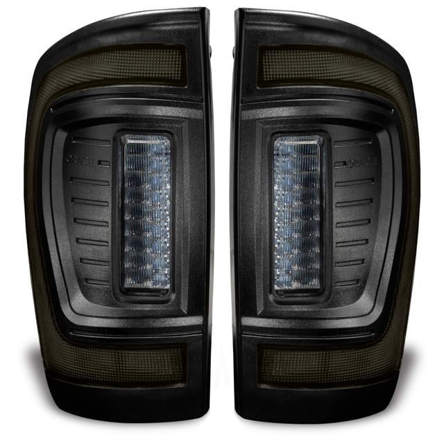 ORACLE Lighting Fit "Black Series" Flush Style LED Tail Lights for 2016-2023 Gen 3 Toyota Tacoma