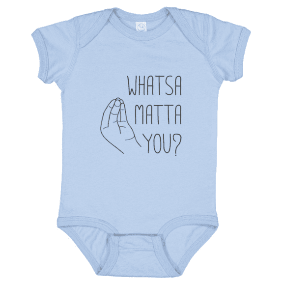 Baby Onesie Hub Whatsa Matta You Baby Bodysuit, Funny Pregnancy Announcement, Baby Gift