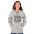 thumbnail image 3 of American Bald Eagles Americana Zip Up Hoodie Men's Women's Brisco Brands S, 3 of 6