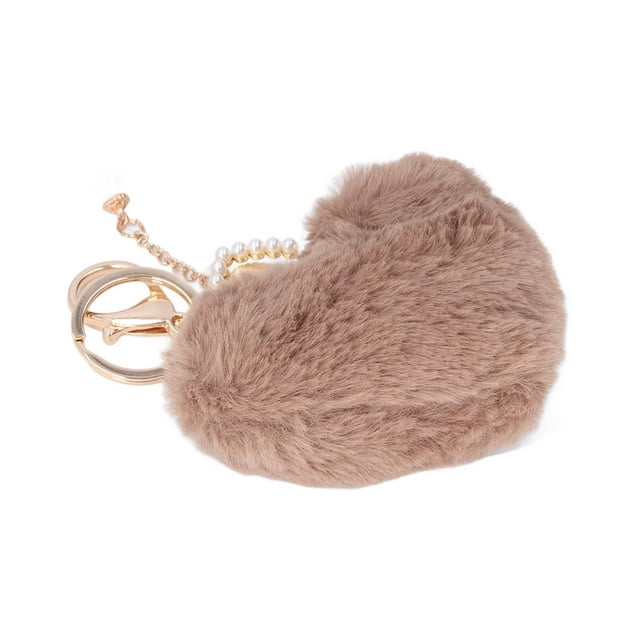 Fluffy Keychain, Keychain Pom Pom Portable Size Unique Design For Bag For Backpack For Phone Coffee