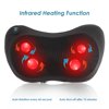 Massager Heat Massage Pillow Shiatsu Deep Kneading-Relax Back Neck Shoulder Pain