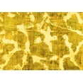 thumbnail image 1 of Ahgly Company Indoor Rectangle Abstract Yellow Modern Area Rugs, 4' x 6', 1 of 4