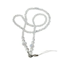 Bling Neck Crystal Beads Lanyard Strap Phone Key Holder Name ID Badge HOT Z2G5