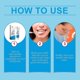 thumbnail image 5 of Cleaning Toothpaste, Gentle Cleaning Care For Teeth Care Odor Fresh Remove Stains Mint Toothpaste, 5 of 5