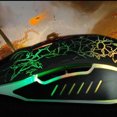 thumbnail image 2 of Methold 4000DPI 6 botones LED Gaming Mouse USB con cable óptico Gamer Mouse portátil Universal Home Office Ratones para PC Computadora portátil Juegos de teclado y mouse para computadora, 2 of 8