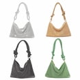 thumbnail image 3 of Bolso bandolera TUNC para mujer plateado con Strass, 3 of 3