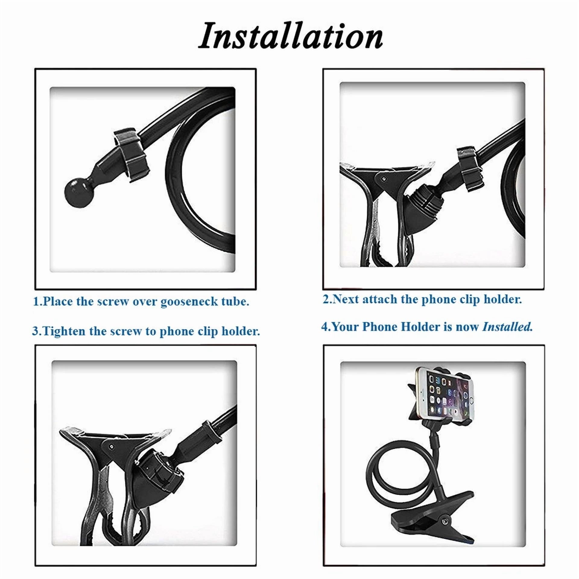 Metal Lazy Bracket Universal Flexible Mobile Phone Stand Mount Holder Bestek Usa