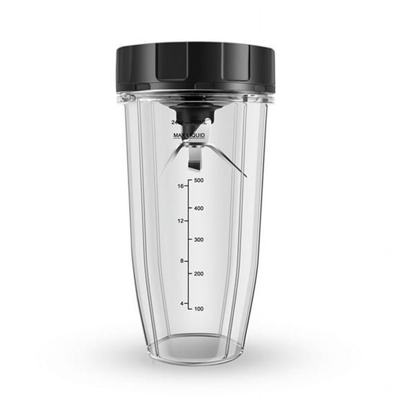 Piezas de Repuesto de Licuadora para Ninja, Cuchilla Extractora de 7 Aletas de Taza de 24Oz, para Nutri Ninja Auto IQ BN801 SS101 BL480-30 BL641
