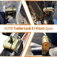 thumbnail image 5 of verlacod 2Pcs Trailer Tongue Coupler Locks with 4 Keys,Dia 1/4 inch Span 3/4 inch for Trailer Boats Trucks Cars Tractors Latch Coupler, 5 of 11