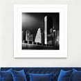 thumbnail image 3 of Giant Art 30x30 Skyline Matted and Framed in White, 3 of 3