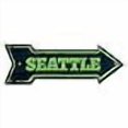 thumbnail image 2 of SignMission P-ARROW-999620 6 x 18 Po. Panneau Fléché - Seattle, 2 of 4