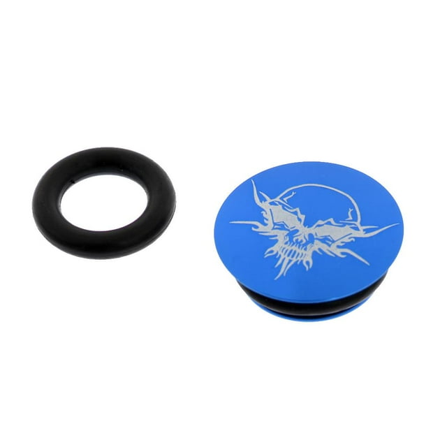 Aleación bicicleta bicicleta s cubierta perno de fijación a prueba de polvo 5 colores azul Cola Bike Crank Cap