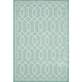 thumbnail image 1 of Loomaknoti Breyleigh Chendler 4' x 6' Green Trellis Indoor/Outdoor Area Rug, 1 of 7