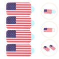 thumbnail image 1 of 4 Pcs American Flag Phone Camera Covers Anti Peeping Sliding, 1 of 8