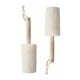 thumbnail image 3 of EeaseMX 2 cepillos de ducha de lufa natural para baño, toallitas de baño, cepillo exfoliante corporal, 3 of 8