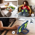 thumbnail image 6 of Rugged Case For iPad 5th 6th Generation 9.7 inch & Air 2 & Pro 9.7 Shockproof Cover with Rotatable Stand & Pencil Ring & Strap, 6 of 9