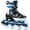 Blue, variant on Adjustable Inline Skates for Kids Boys Girls Women Beginner Fun Illuminating Outdoor Skates
