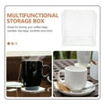 thumbnail image 3 of Transparent Coffee Bag Box Sundries Holder Compartment Tea Bag Box Tea Packet Organizer, 3 of 9