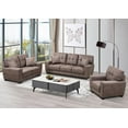 thumbnail image 2 of Topline Home Furnishings Chaise d'appoint marron luxueuse, 2 of 3